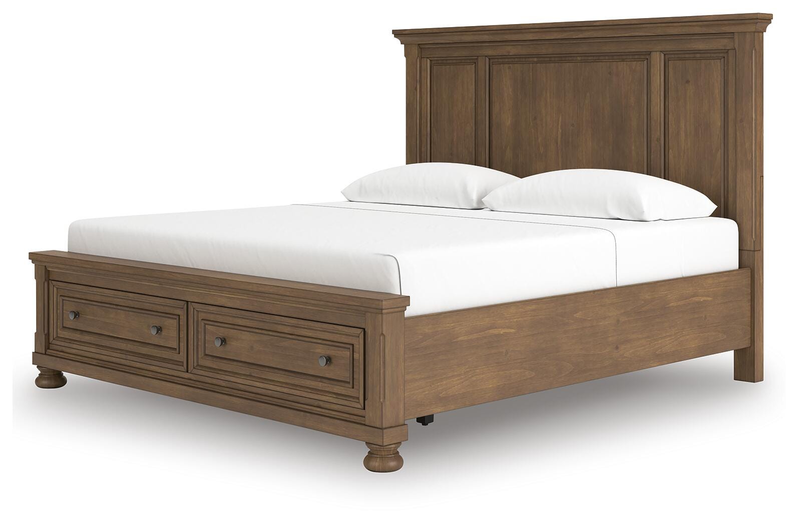 Feddinger Panel Storage Bed. Dresser, Mirror, Chest and Nightstand
