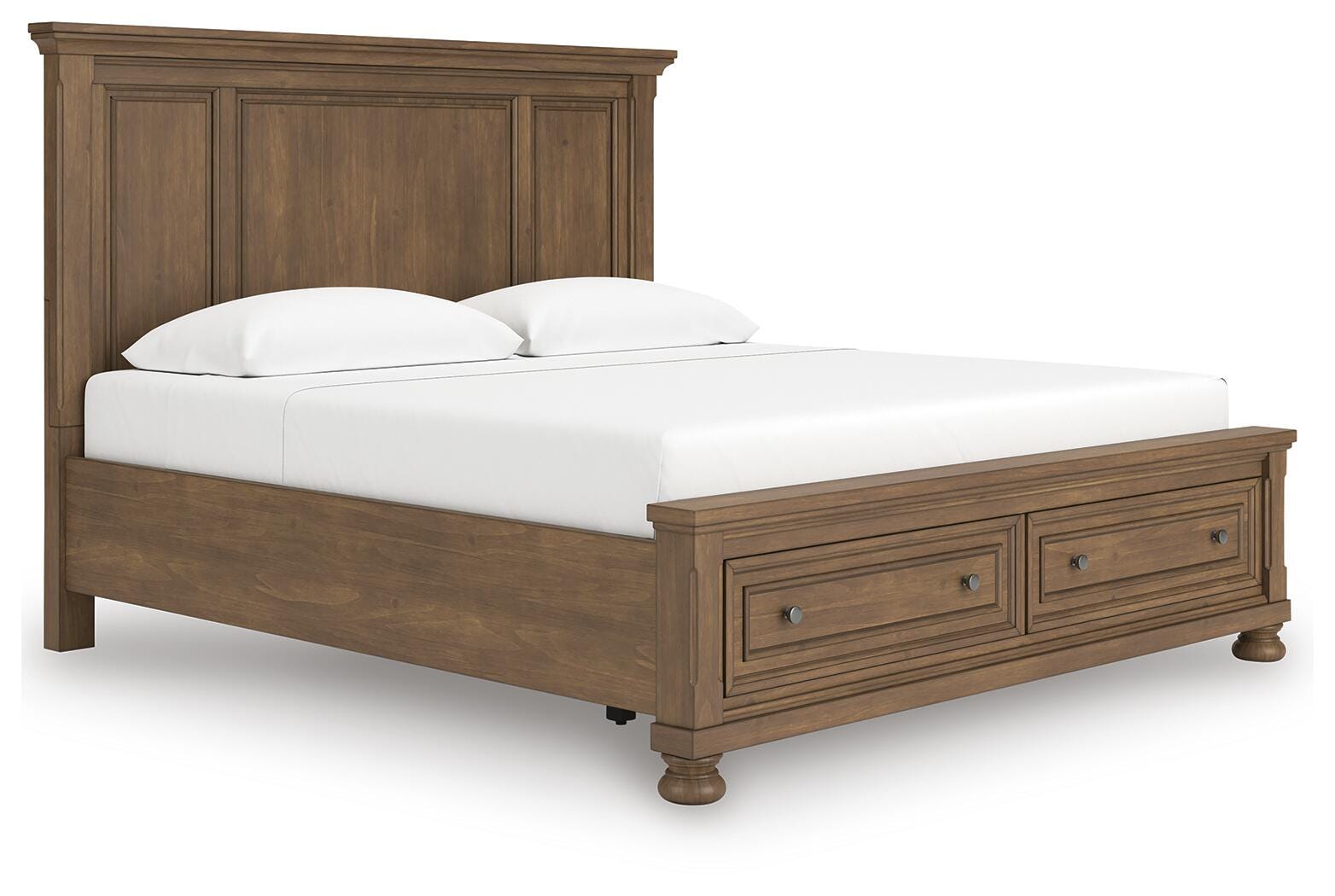Feddinger Panel Storage Bed. Dresser, Mirror, Chest and Nightstand