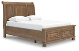 Feddinger Storage Sleigh Bed