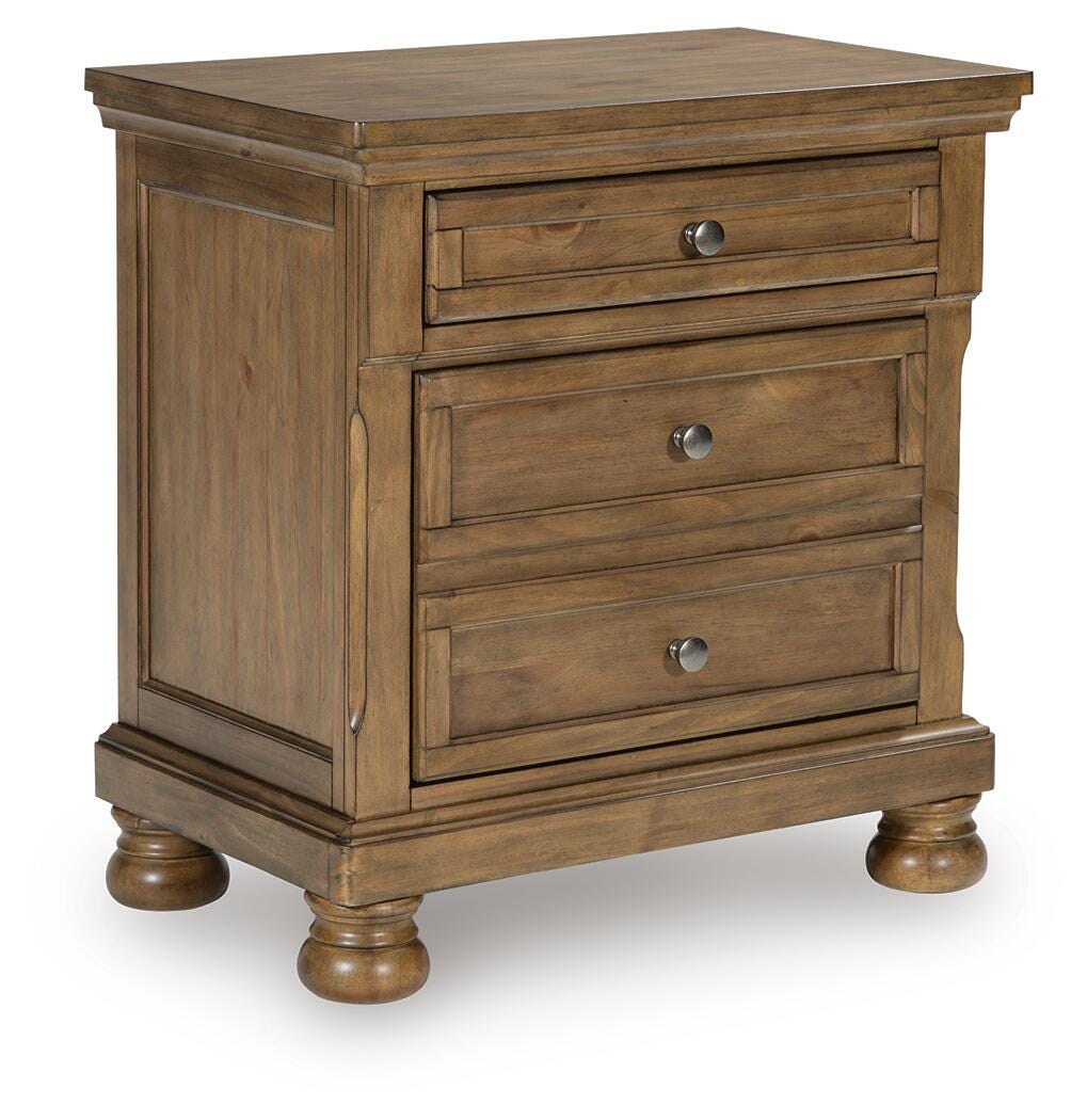 Feddinger Panel Bed, Dresser, Mirror, Chest and 2 Nightstands