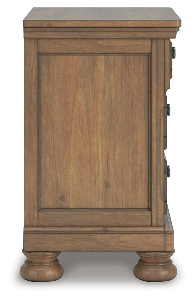 Feddinger Panel Bed with Dresser and Nightstand