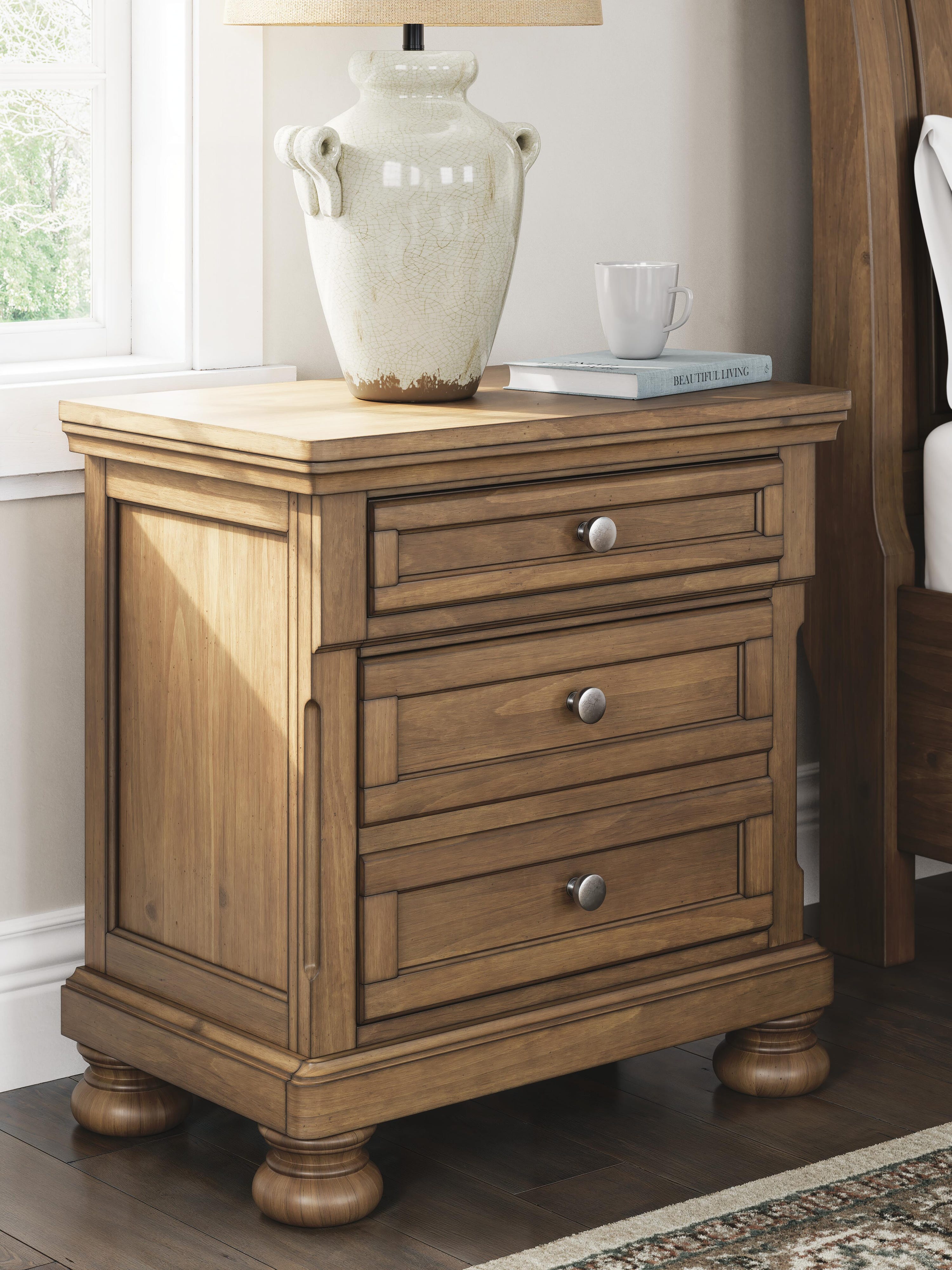 Feddinger Panel Bed with Dresser and Nightstand