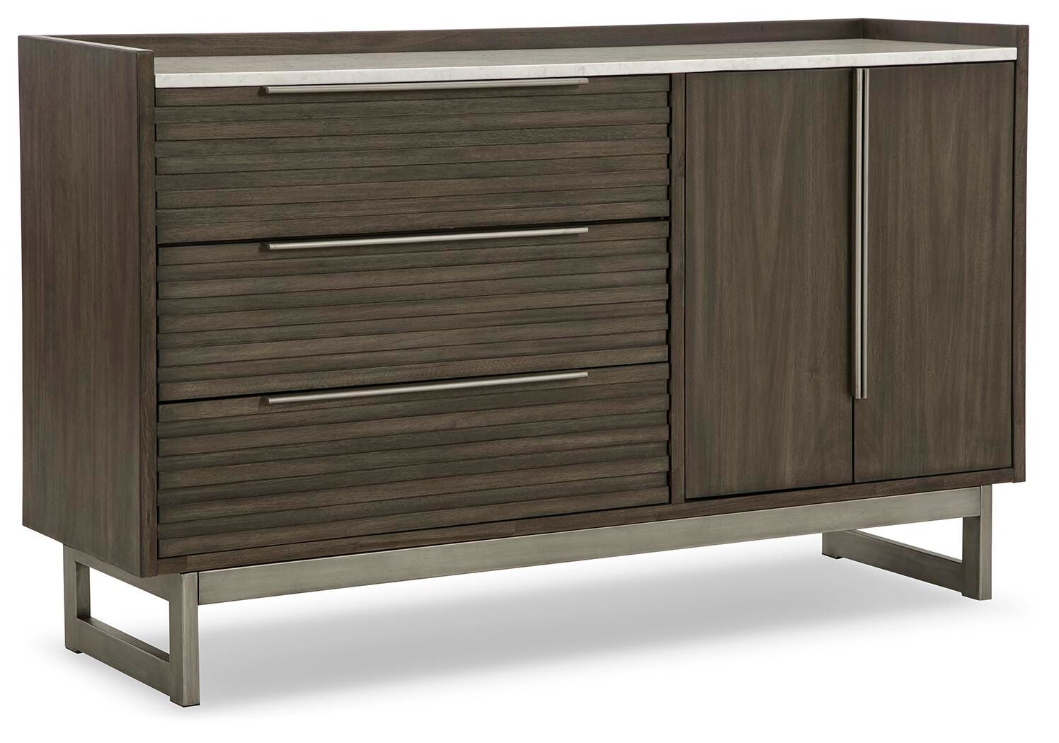 Arkenton Panel Bed with Dresser