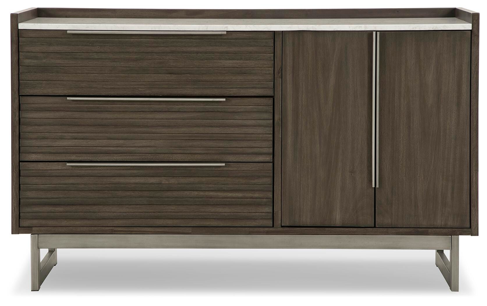 Arkenton Panel Bed with Dresser