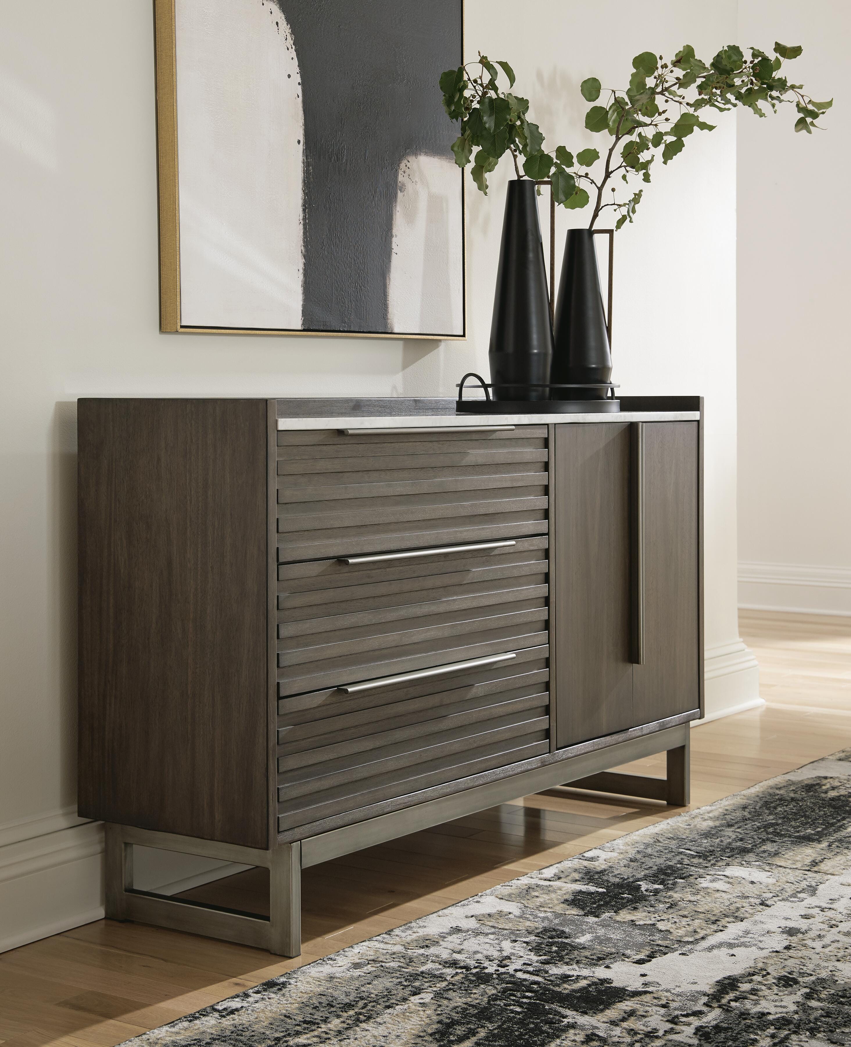 Arkenton Panel Bed with Dresser