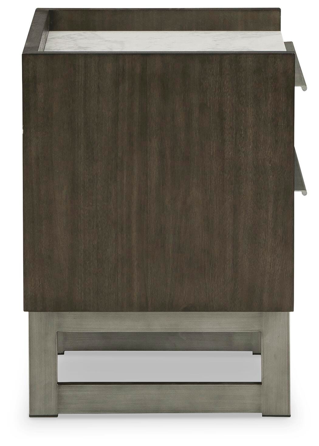 Arkenton Panel Bed with Mirrored Dresser and 2 Nightstands