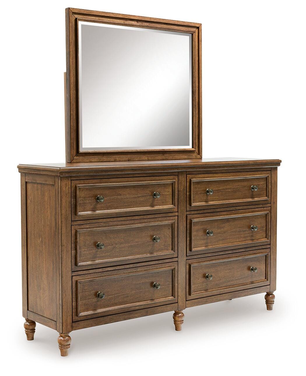 Sturlayne Upholstered Panel Bed, Dresser, Mirror, Chest and Nightstand