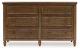 Sturlayne Upholstered Panel Bed and Dresser