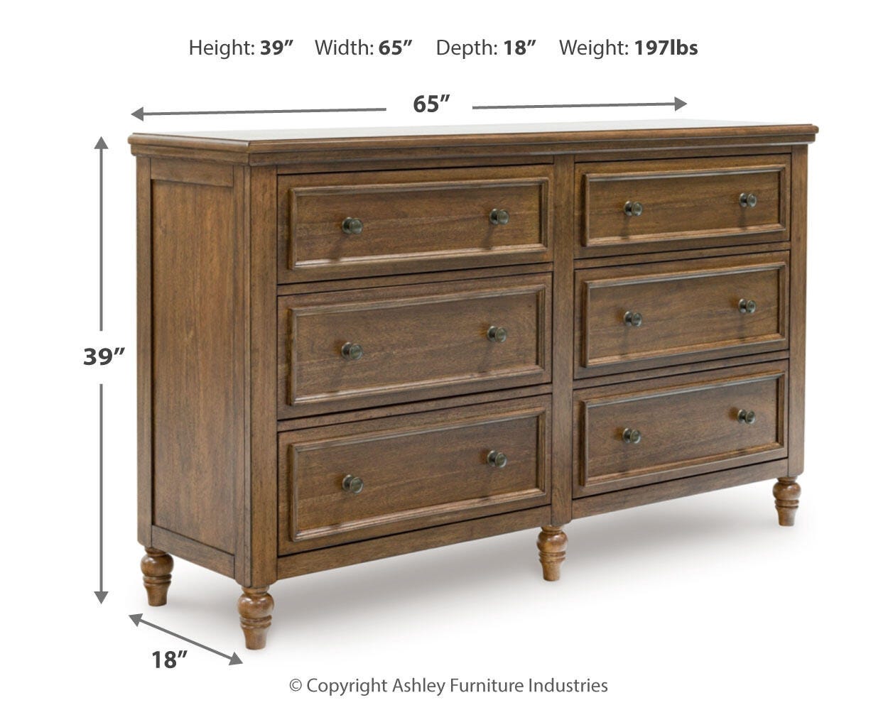 Sturlayne Upholstered Panel Bed and Dresser