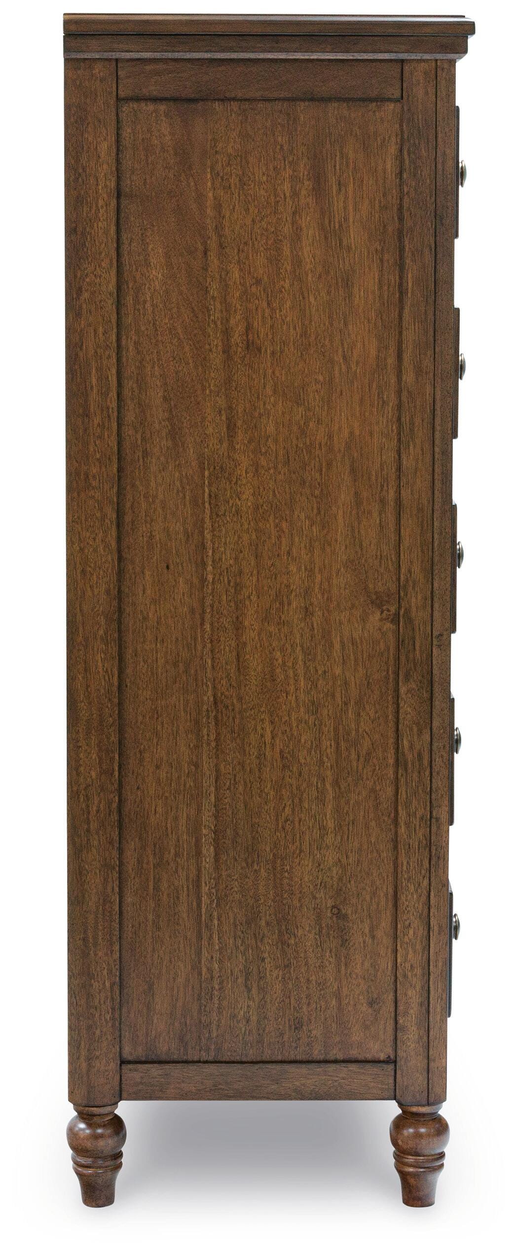Sturlayne Upholstered Panel Bed, Dresser, Mirror, Chest and Nightstand