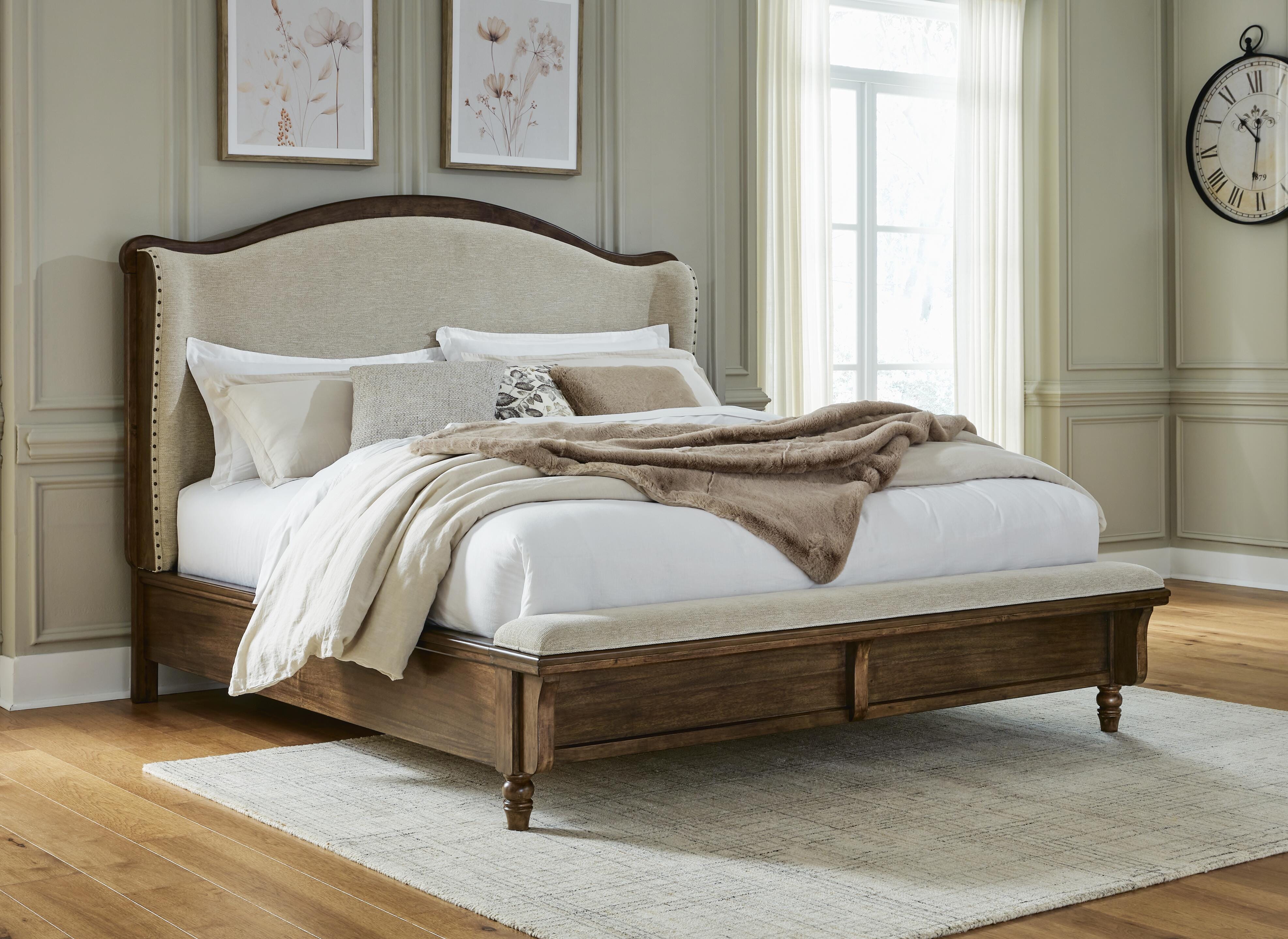 Sturlayne Upholstered Panel Bed