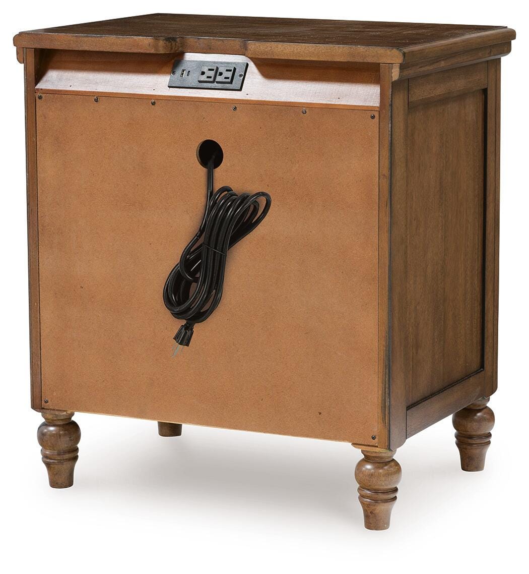 Sturlayne Upholstered Panel Bed, Dresser, Mirror, Chest and 2 Nightstands