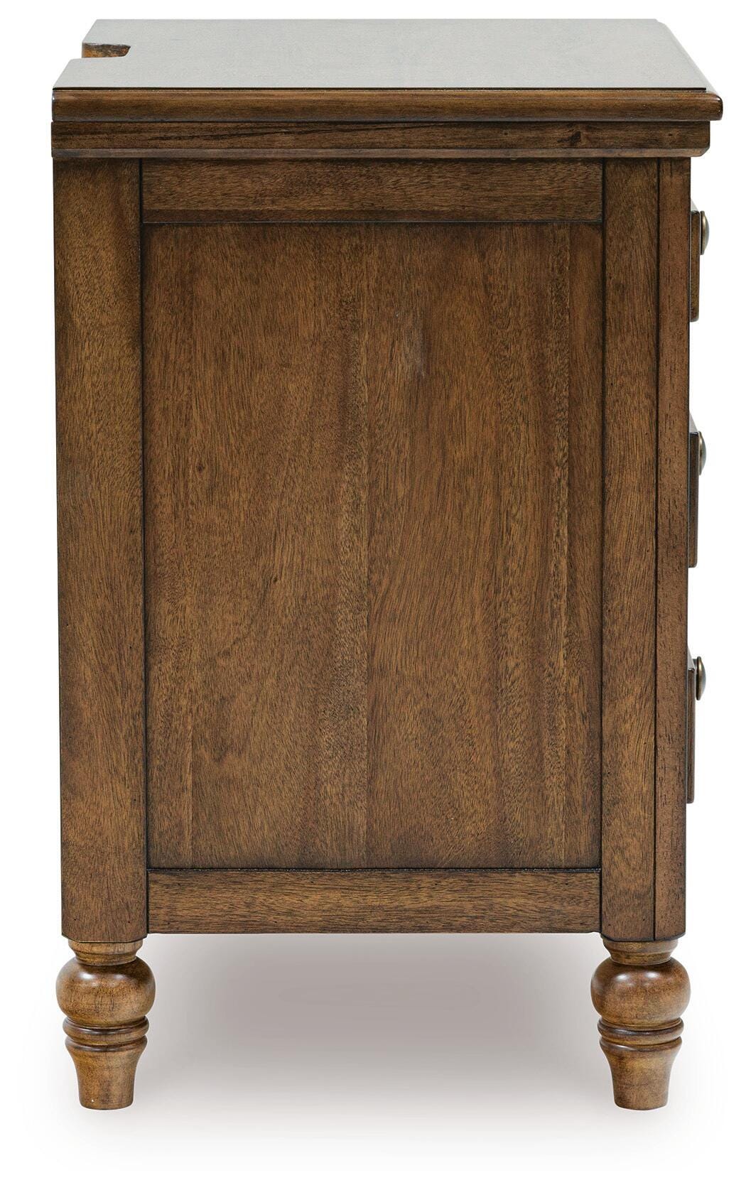 Sturlayne Upholstered Panel Bed and 2 Nightstands
