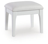 Chalanna Vanity, Mirror and Stool