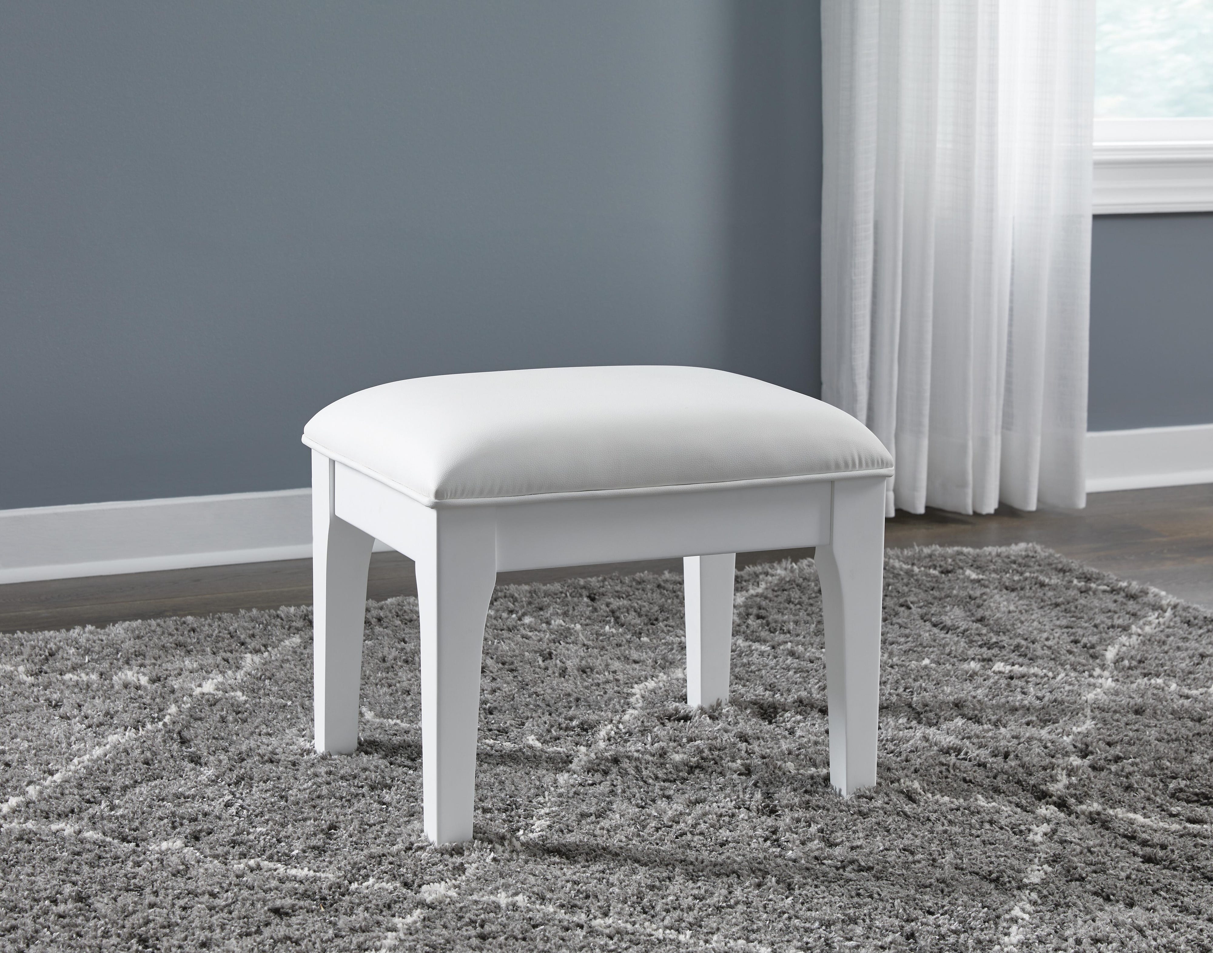 Chalanna Vanity, Mirror and Stool