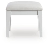 Chalanna Vanity, Mirror and Stool