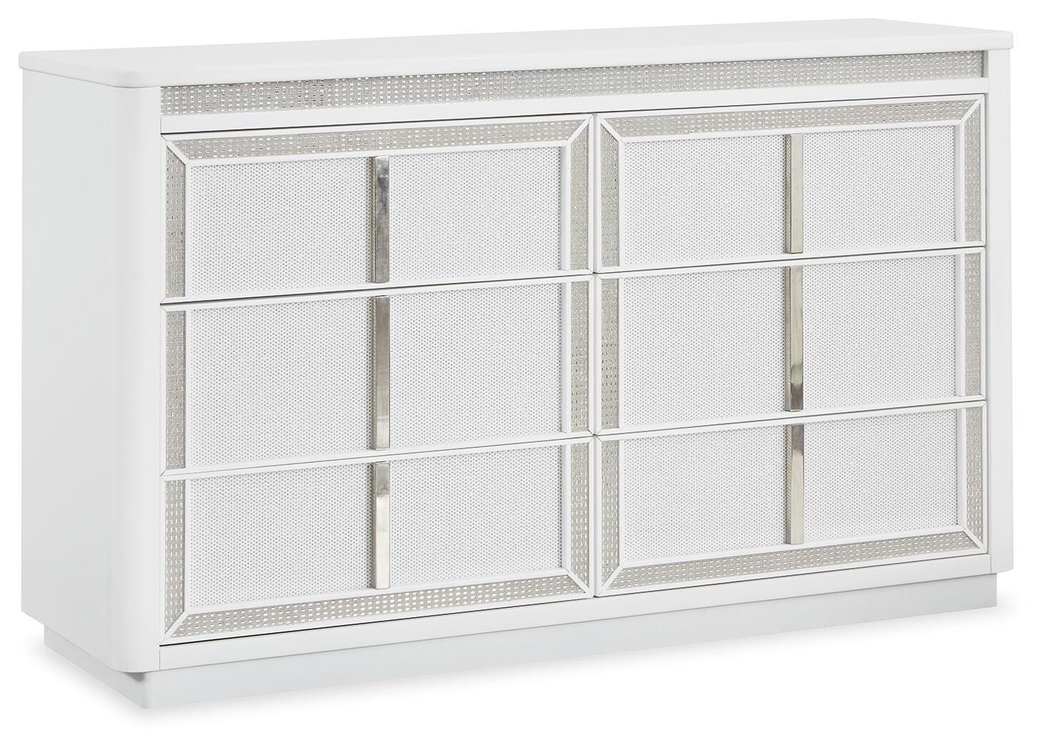 Chalanna Upholstered Storage Bed, Dresser and Nightstand