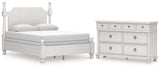 Rowlenstown Poster Bed and Dresser