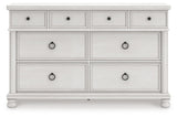 Rowlenstown Poster Bed and Dresser