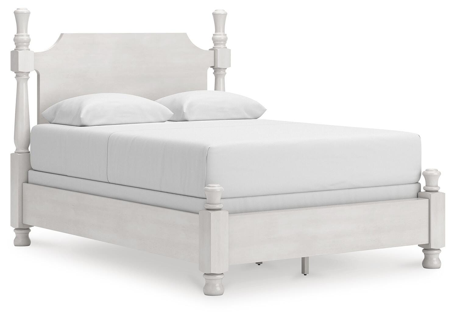 Rowlenstown Poster Bed, Dresser and Mirror