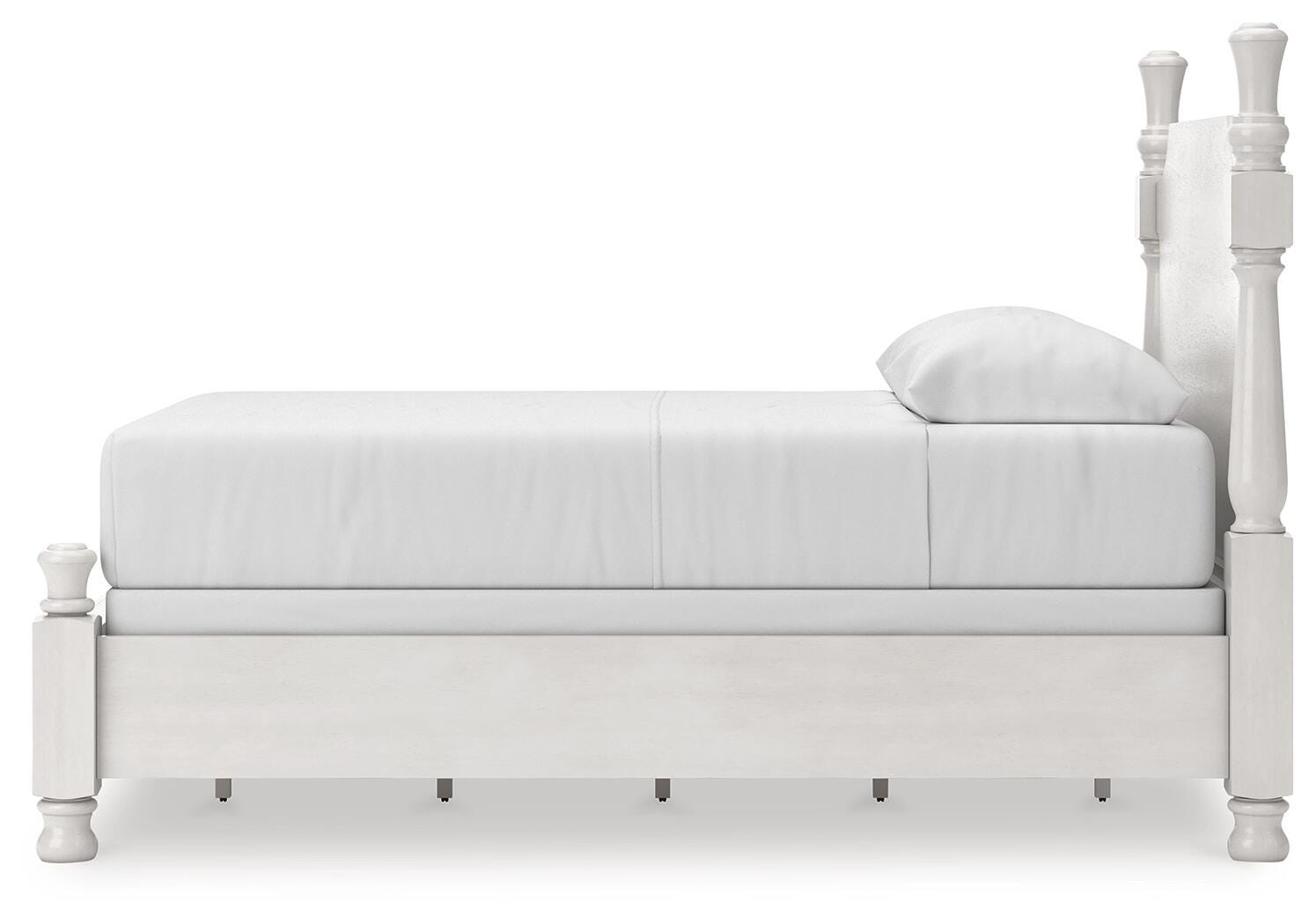 Rowlenstown Poster Bed, Dresser, Mirror and Nightstand