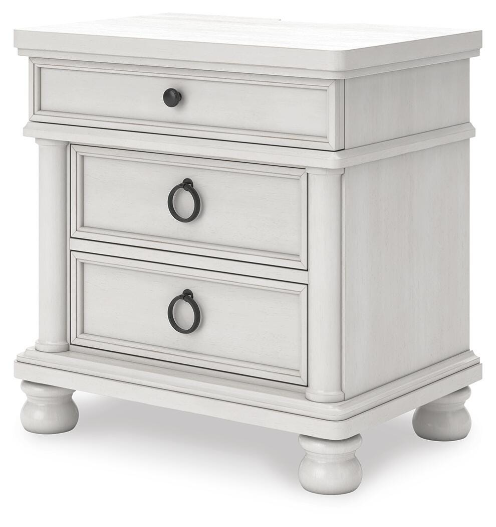 Rowlenstown Poster Bed, Dresser, Mirror and Nightstand