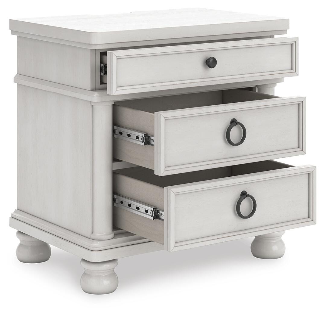Rowlenstown Poster Bed, Dresser and Nightstand
