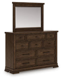 Taffenbrook Panel Storage Bed, Dresser and Mirror