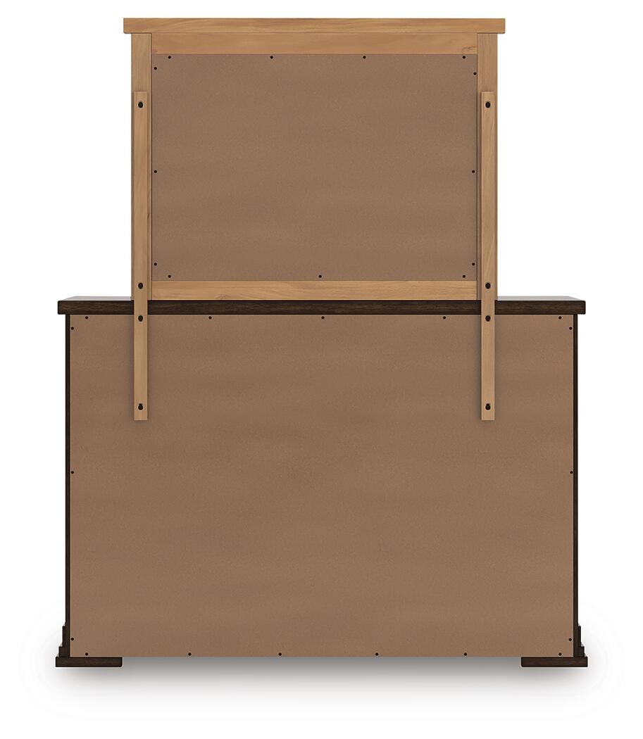 Taffenbrook Panel Storage Bed, Dresser and Mirror
