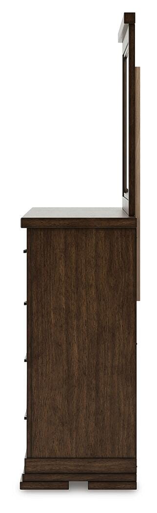 Taffenbrook Panel Storage Bed, Dresser and Mirror
