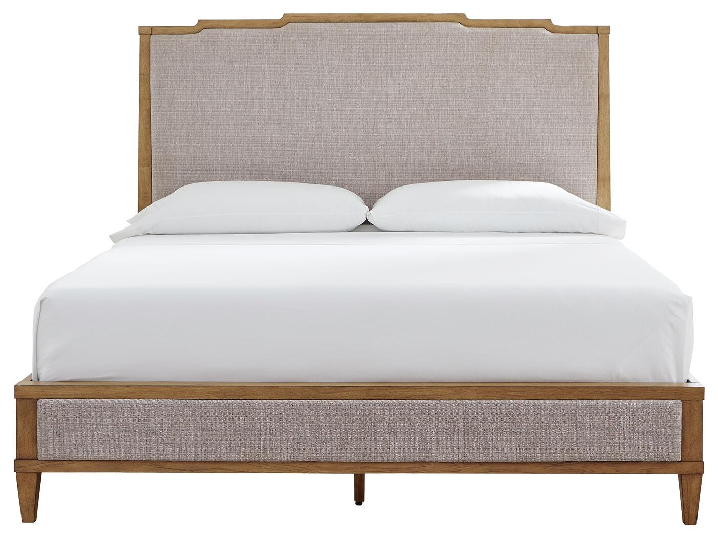 Sharlance Upholstered Panel Bed and Dresser