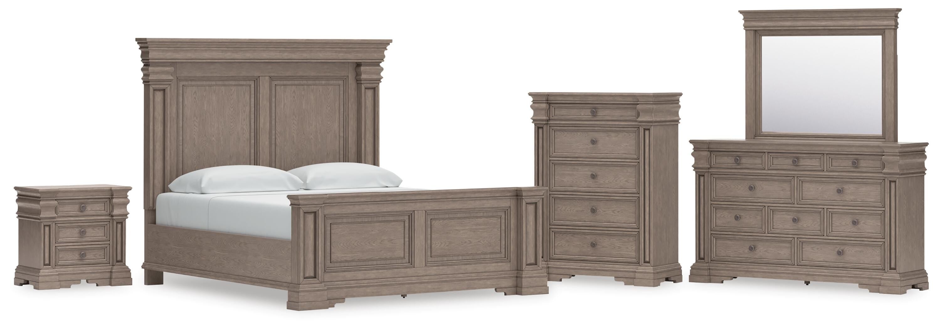 Blairhurst Panel Bed, Dresser, Mirror, Chest and Nightstand
