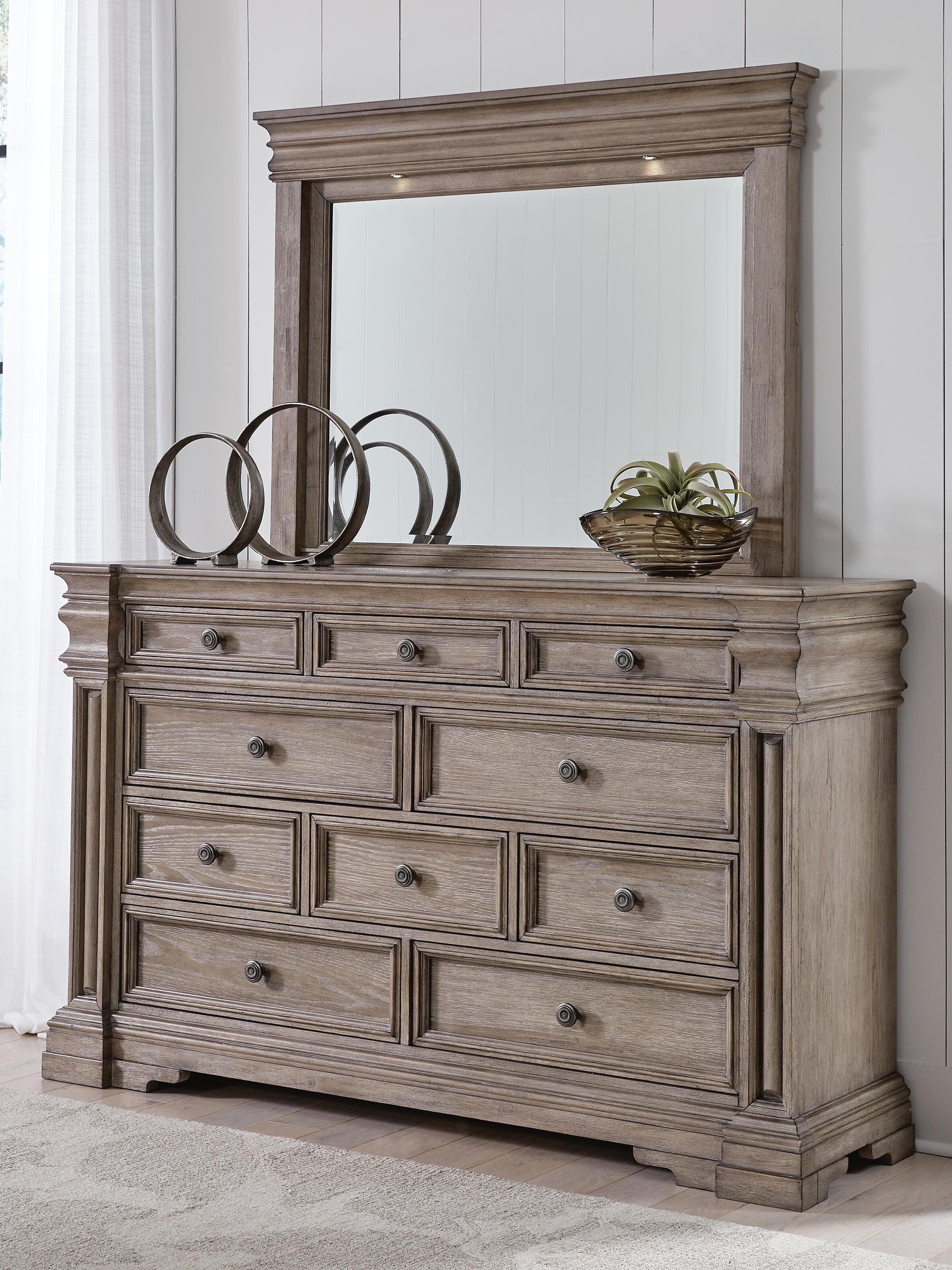 Blairhurst Panel Bed, Dresser, Mirror and Chest