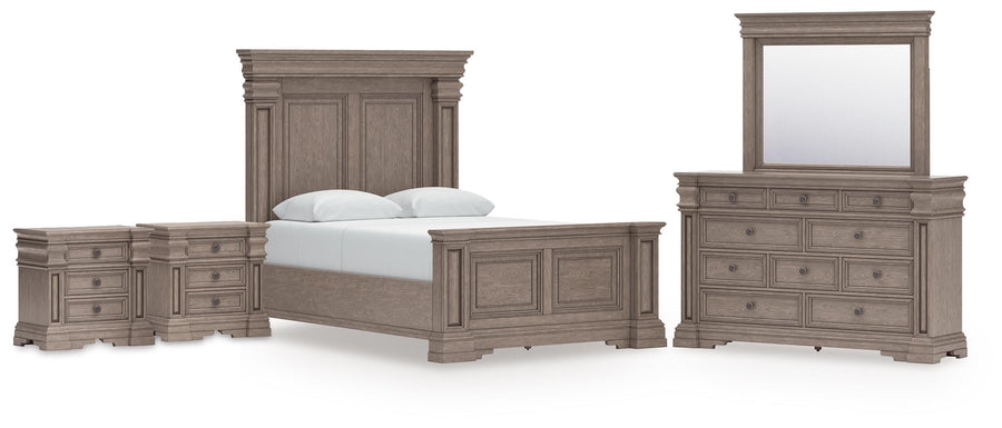 Blairhurst Panel Bed, Dresser, Mirror and 2 Nightstands