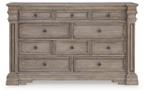 Blairhurst Panel Bed with Dresser