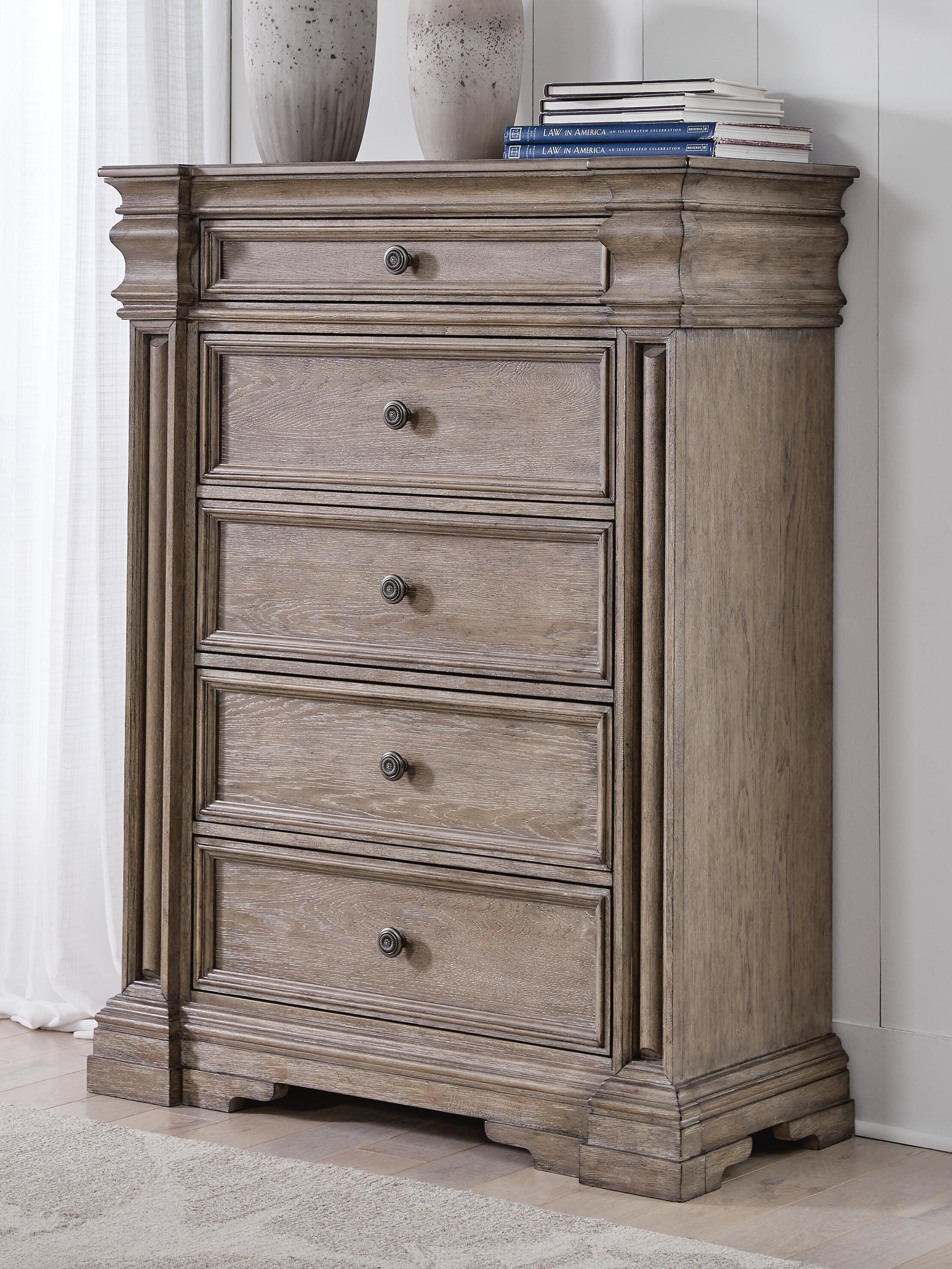 Blairhurst Panel Bed, Dresser, Mirror, Chest and Nightstand