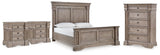 Blairhurst Panel Bed, Chest and 2 Nightstands