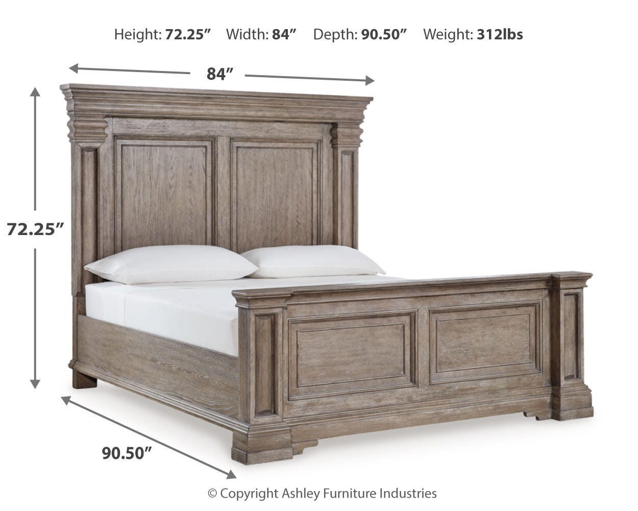 Blairhurst Panel Bed, Dresser, Chest and 2 Nightstands