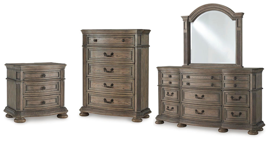 Ardenfield Dresser, Mirror, Chest and Nightstand