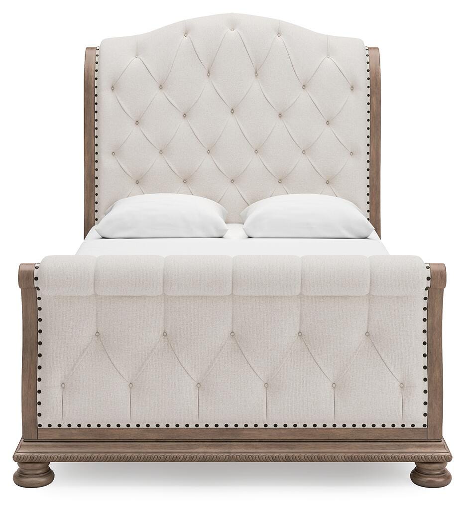 Ardenfield Upholstered Sleigh Bed