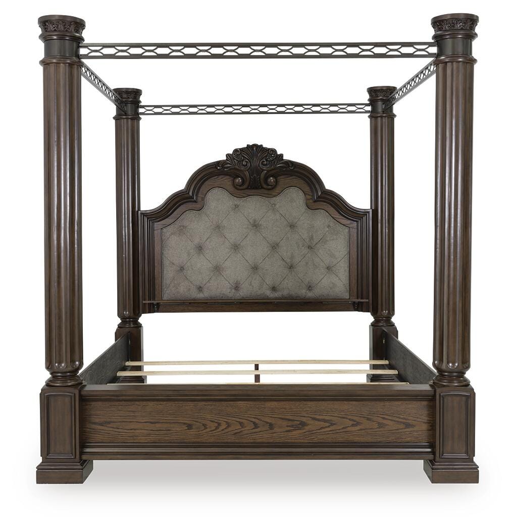 Maylee Canopy Bed and Dresser