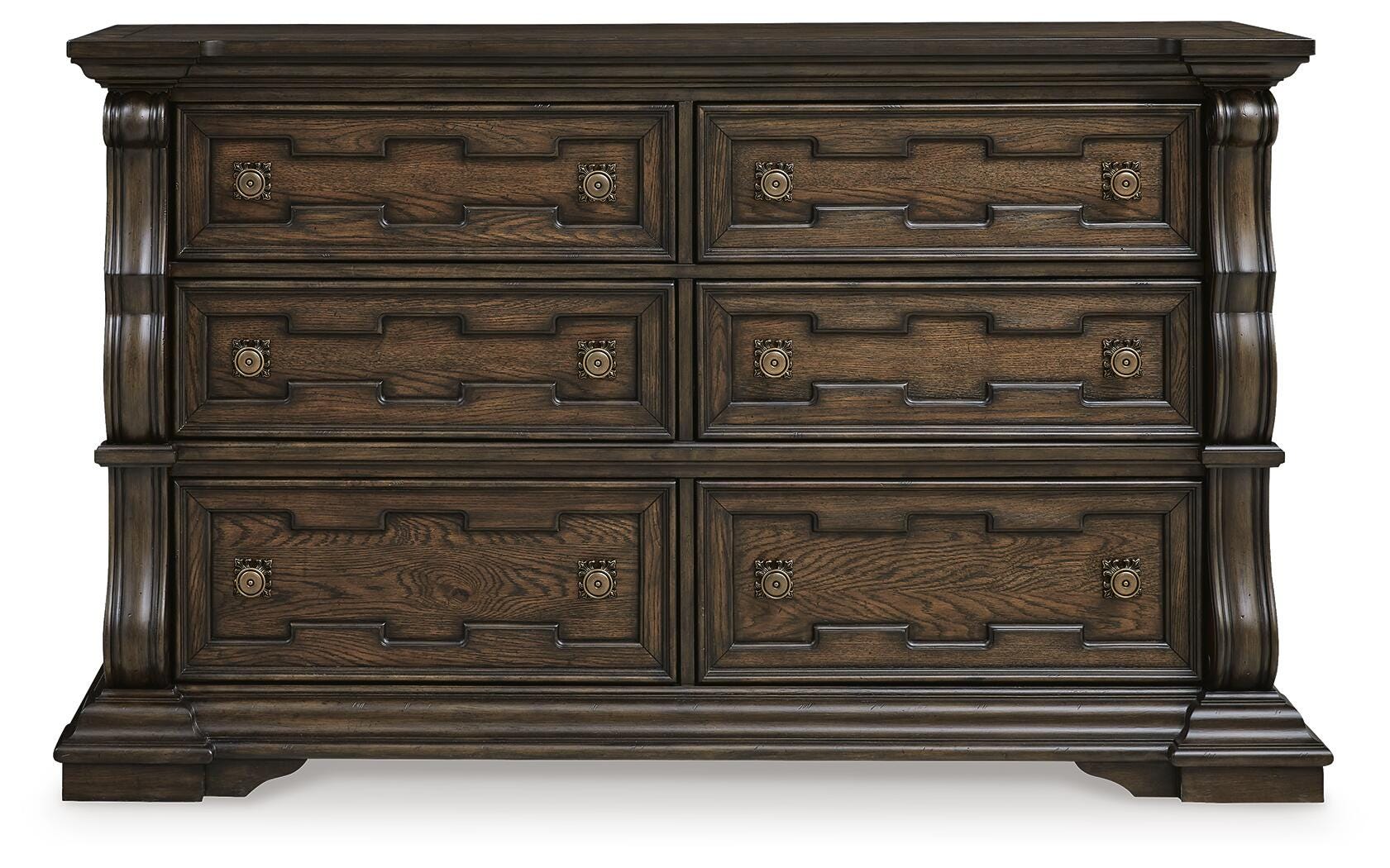 Maylee Upholstered Bed, Dresser, Chest and Nightstand