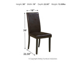 Kimonte 2-Piece Dining Chair