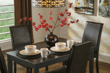 Kimonte Dining Table and 4 Chairs Set