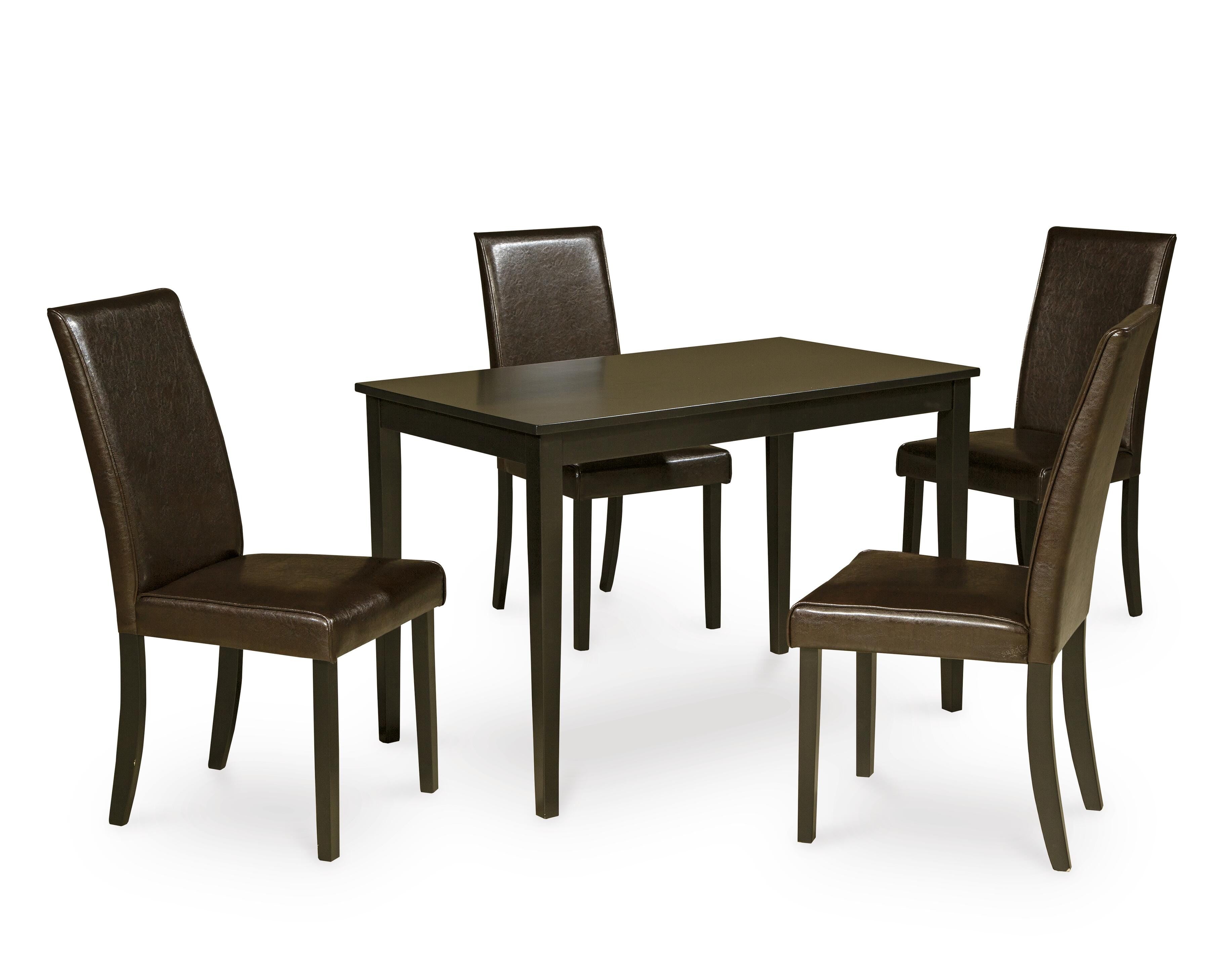 Kimonte Dining Table and 4 Chairs Set