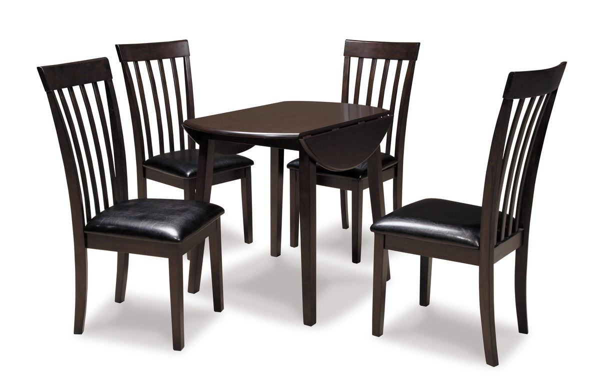 Hammis Extendable Dining Table and 4 Chairs