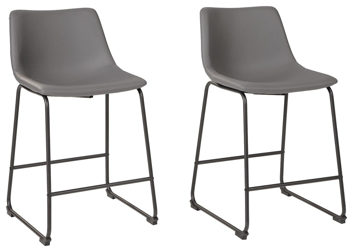 Centiar Counter Height Bar Stool (Set of 2)