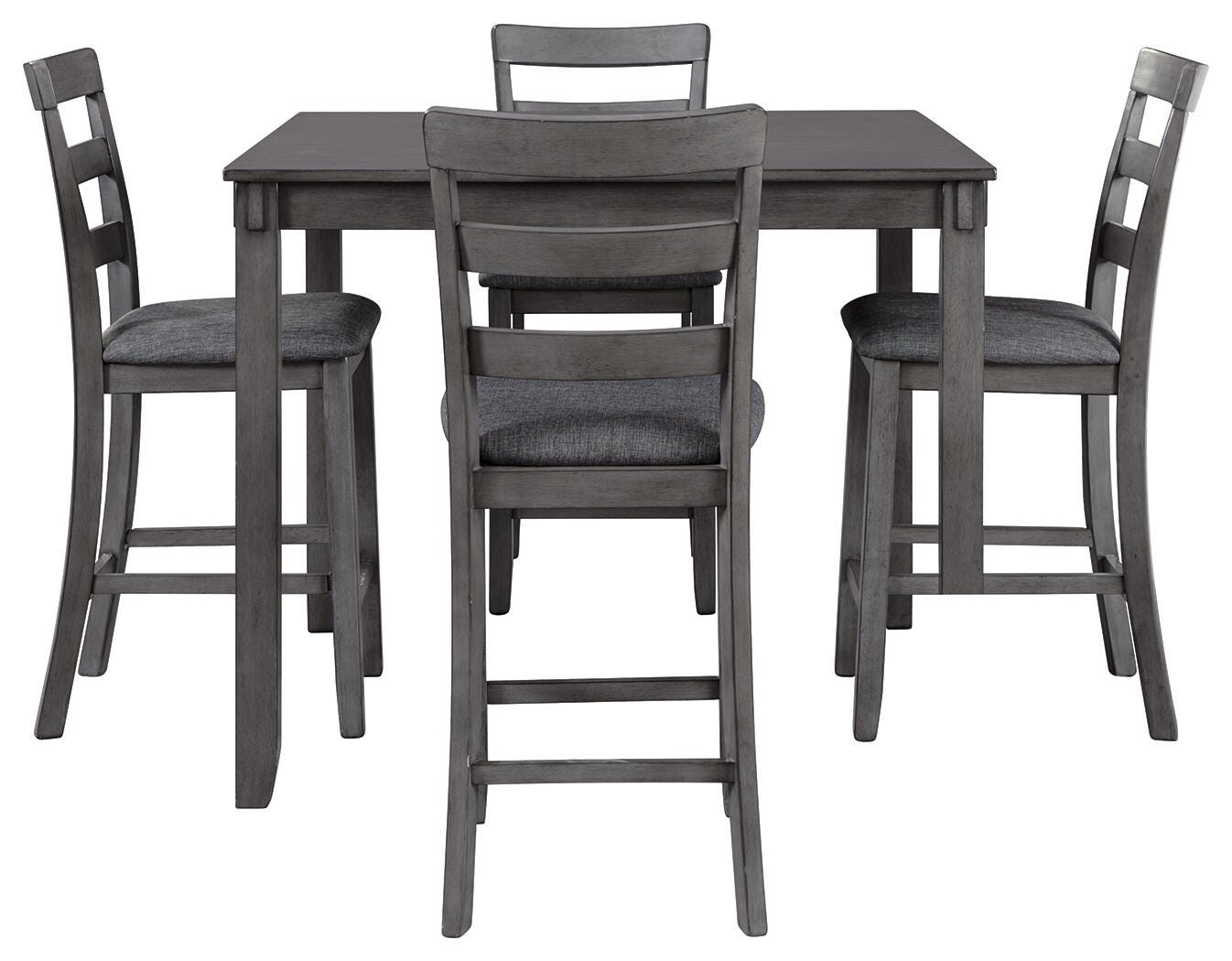 Keaton Counter Height Dining Table and Bar Stools (Set of 5)