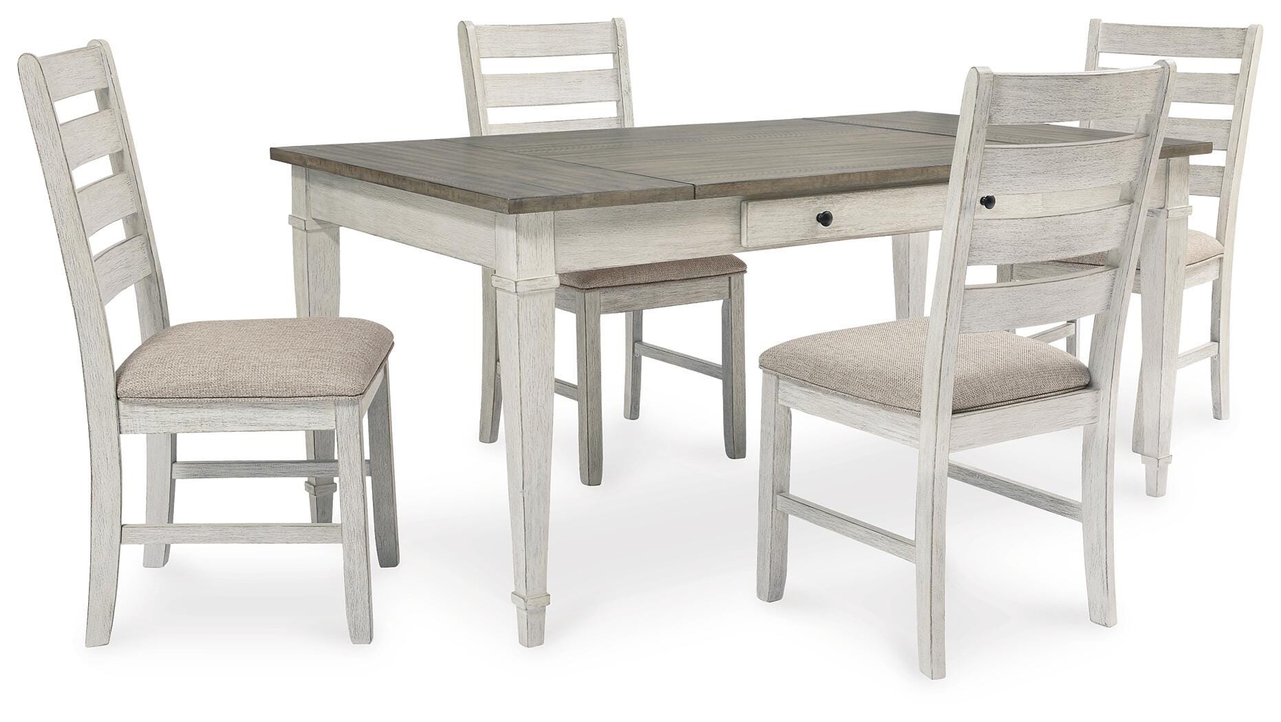 Skempton Dining Storage Table and 4 Chairs