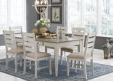 Skempton Dining Storage Table and 6 Chairs